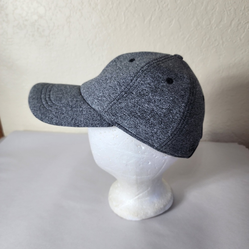 Lululemon Grey Heathered Space Dye Adjustable Ball Cap Running Hat OS